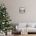 thumbnail image 2 of Stupell Industries White Christmas Barn with Wreat Black Framed Giclee Art, design by Creative Studio, 17 x 17, 2 of 8