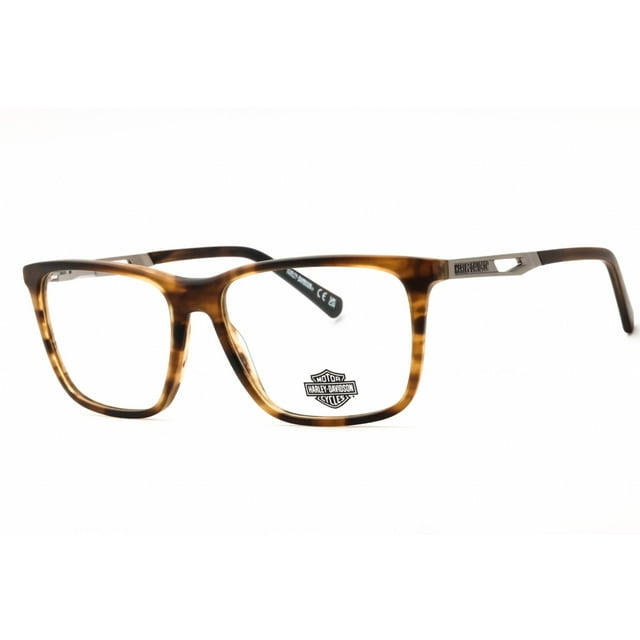 Harley Davidson HD50025 046 Lunettes pour Hommes Brun Foncé Mat