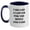 White/Navy, variant on Funny Lawyer Gifts for Men Graduation - I Became A Lawyer For The Money And Fame Quote on Two Tone Coffee Mug, Gifts from Men to Lawyer, 11oz Ceramic Mug, Microwave and Dishwasher Safe