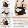 thumbnail image 3 of Maternity Belt Pregnancy Support with Shoulder Strap, Adjustable Belly Brace, 3 of 7