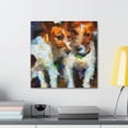 thumbnail image 3 of Jack Russell Terrier bliss - Canvas, 3 of 10