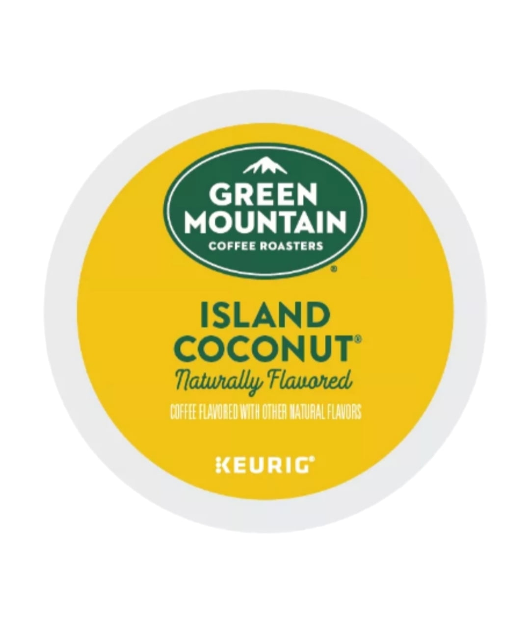 Green Mountain Island Coconut and Toasted Marshmallow Coffee K Cup Pods Variety Pack , 24 K Cups Per Flavor