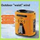 thumbnail image 2 of High-Speed Turbo Waist Hanging Fan Outdoor USB Power Bank High Wind Power Waist Hanging Fan Air Cond, 2 of 5