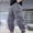 Gray, variant on Cethrio Kids Boys Cargo Pants, Elastic Waist Athletic Casual Loose Pants with Pockets Khaki Size 10-12 T