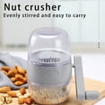 thumbnail image 3 of Apmemiss Clearance Food Chopper Nut Chopper Grinder Hand Crank for Nuts Walnut Pecans Portable MultiChopper Shredder for Making Toppings Manual Mini Food Shredder Nut Chopper Garlic Kitchen Tool, 3 of 9
