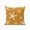Marigold, Amber, Tangerine, variant on Outdoor Pillows Waterproof, Vintage Yellow Orange Starfish Bedding Throw Pillows with Insert for Couch Sofa Bed, Summer Coastal Beach Marine 18x18 Inch Pillowcases Decorative Patio Pillow Set of 1