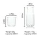 thumbnail image 5 of Toystoory Jarra de agua con vaso Juegos de vasos de vidrio Mesita de noche Beber Jugo Pot Resistencia a altas temperaturas Botella Frasco Hervidor Cocina y Comedor 370ml Toystoory HA071577-01, 5 of 6