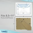 thumbnail image 4 of Icona Bay 8.5x11 White Document Picture Frames, 12 Pack, Exclusives Collection (US Company), 4 of 7