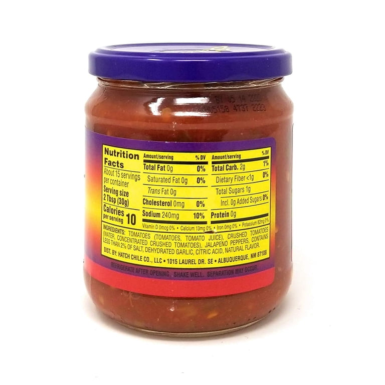 Sadie's of New Mexico Restaurant Style Hot Salsa, 16oz, 1 Count
