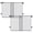 Black, variant on Gate for Stairs & Doorways, 26-43" W 34" H Extra Tall| No Bottom Bar| Easy Installation| One-handed Operation| Auto-close| Hardware Mount (Drill Needed) Safety Dog/Pet Gate Indoor (White)