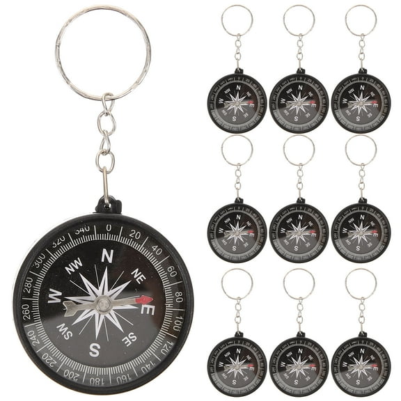 SEWOART Compass Bag Pendant Keychain - Stylish and Functional Decorative Item