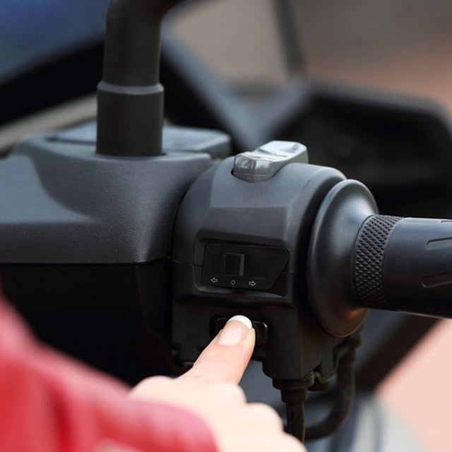unbranded Interruptor De Señal Universal Para Manillar De Motocicleta Con Resistente Y Operación Sensible