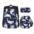 thumbnail image 1 of Balery Angry Shark Mochila Escolar 3 en 1 para Niños - Mochila Resistente con Lonchera Térmica y Estuche - Mochila Escolar para Niños y Niñas, 1 of 7
