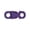 Purple, variant on Breakaway 3/8" Flat Side Release Buckles in Assorted Colors - Choose From 5, 10, or 20 piece Pack Sizes - Super Versatile Buckles with Multiple Use Options