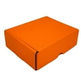 thumbnail image 5 of Ucanpack Orange 3mm Thick Corrugated Mailer Box 10x4x2", Pack Of 50 Pcs Gift Boxes Bulk, Storage Carton, Made In USA-(White Inside) Mailing Boxes For Shipping, 5 of 10