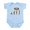Sky Blue, variant on CafePress - Evolution Is Following Me Infant Bodysuit - Baby Light Bodysuit, Size Newborn - 24 Months