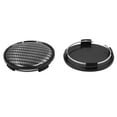 thumbnail image 2 of 4pcs Black 63mm Dia 4 Clips Wheel Tyre Center Hub Caps Cover for Cars, 2 of 3