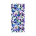 thumbnail image 3 of Película adhesiva para ventana con diseño de flores, para decoración del hogar, revestimiento de ventanas, calcomanía adhesiva estática para vidrio de Azul Púrpura, 3 of 8