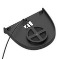 thumbnail image 3 of Soporte De Altavoz Inteligente Soporte de audio montado en la pared redondo para ahorrar espacio para Amazon Echo Pop (negro), 3 of 8