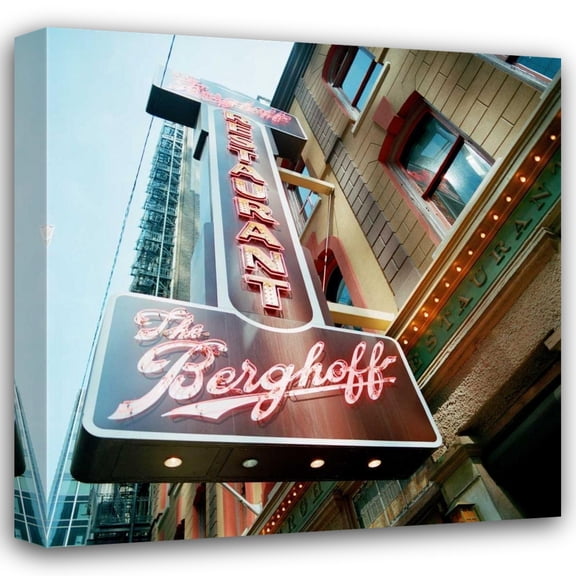 Bob Stefko 20x20 Gallery Wrapped Canvas Wall Art Titled - The Berghoff