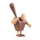 thumbnail image 1 of Bewildely Decoración nórdica de maciza humanos escultura artesanía marionetas ornamento muñeca juguetes niños regalos ilustraciones Decoración del hogar Homínido B 12cm Bewildely HA077457-02, 1 of 6