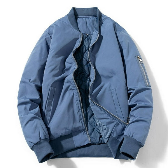 Cozy Couples' Choice! Men's & Women's Fleece-Lined Bomber Jacket - Available in 5 Colors