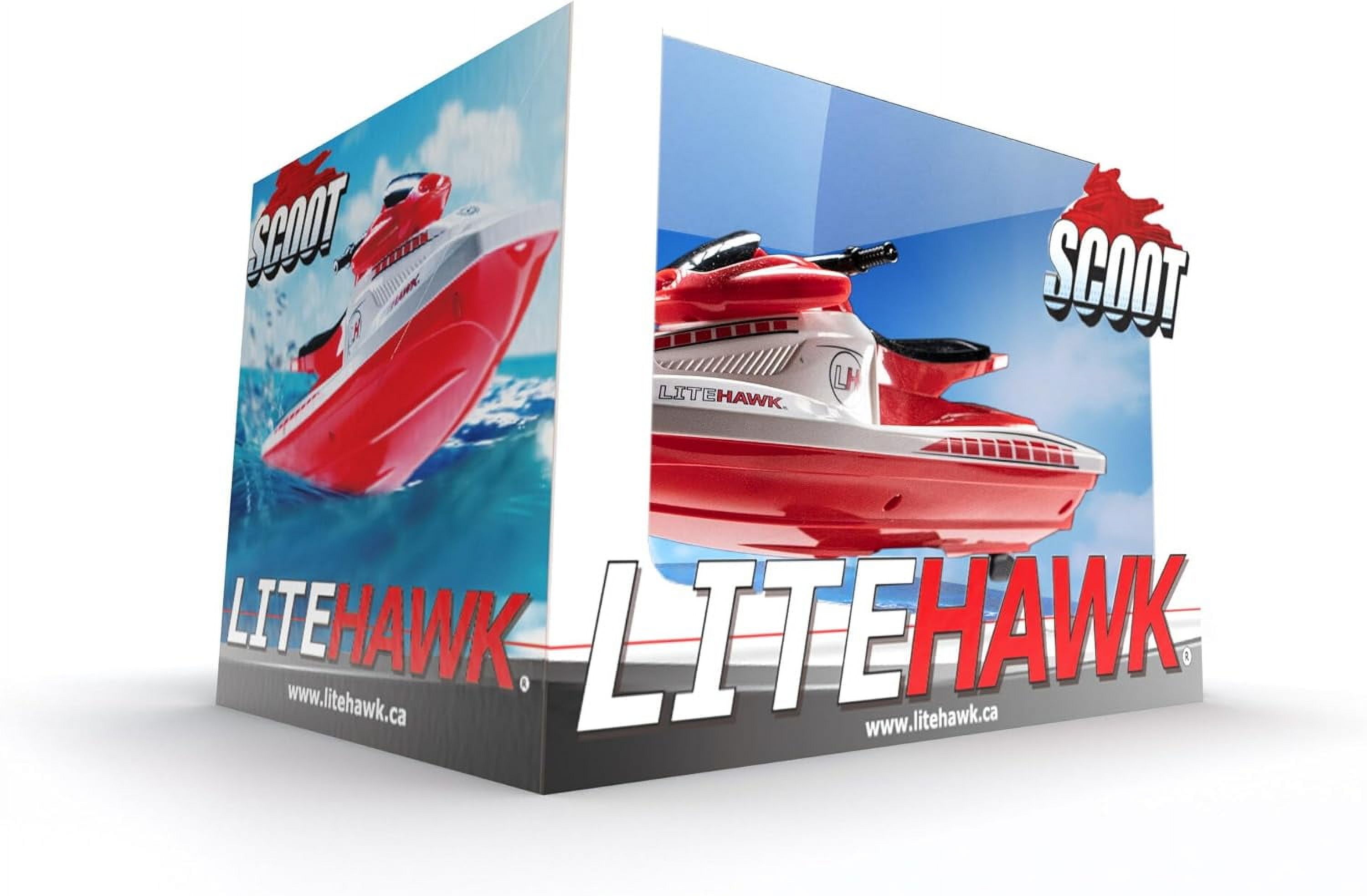 285-20006 - LITEHAWK SCOOT WATERCRAFT RC 2.4GHZ RECHARGEABLE
