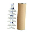 thumbnail image 1 of Almencla Volant de Badminton Résistant au Vent Professionnel pour Accessoires de Gymnase Blanc 6 Pcs, 1 of 8