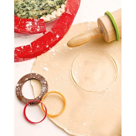 Talisman Designs Silicone Rolling Pin Bands | 8 Piece Set