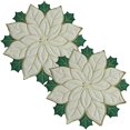 thumbnail image 1 of 2 manteles individuales reutilizables, manteles individuales aislantes, manteles individuales para decoración de mesa, 1 of 2