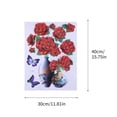 thumbnail image 2 of DIY Vase 3D Stereo Stickers Self-Adhesive Wall Refrigerator Decoration, 2 of 2
