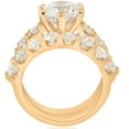 thumbnail image 3 of Pompeii 6 cttw Diamond Engagement Matching Wedding Ring 14k Yellow Gold (H/I,I2), 3 of 4