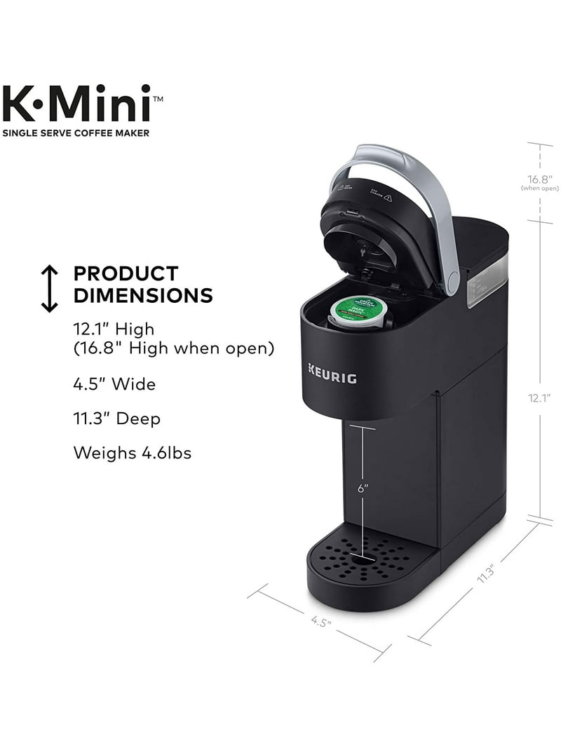 Keurig K-Mini Single Serve Coffee Maker, 6-12 oz Pod Brewer, Small
