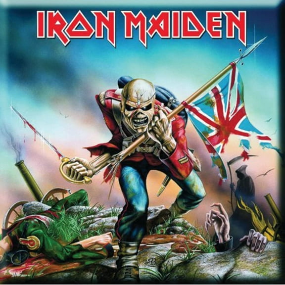 Iron Maiden The Trooper Album Cover Fridge Magnet