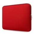 thumbnail image 5 of bedienty Étui Étanche pour Ordinateur, Housse de Protection pour Portable, Sac de Protection, Mallette pour Sac, Housse de Mallette pour Carnet, Ultrabook, Tablette, Rouge, 13 Pouces, 5 of 5
