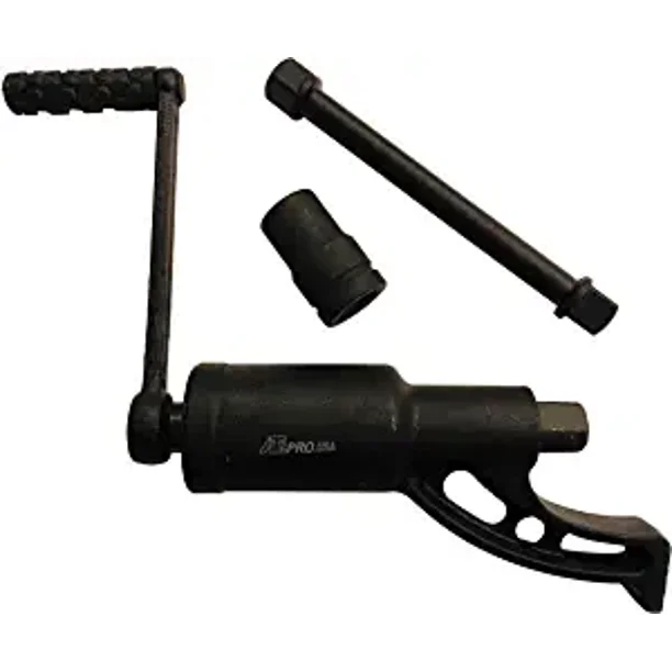 Max Torque 1" Drive Lug Nut Wrench and Rocking Bar (Most Common Socket Sizes Included)