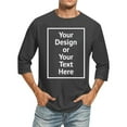 thumbnail image 5 of Graphic T Shirts for Men Anime Print Oversized Tee Streetwear Men /4 Sleeve T Shirts Comfortable Crewneck Solid Color Fit Tee Shirt Tops, 5 of 6
