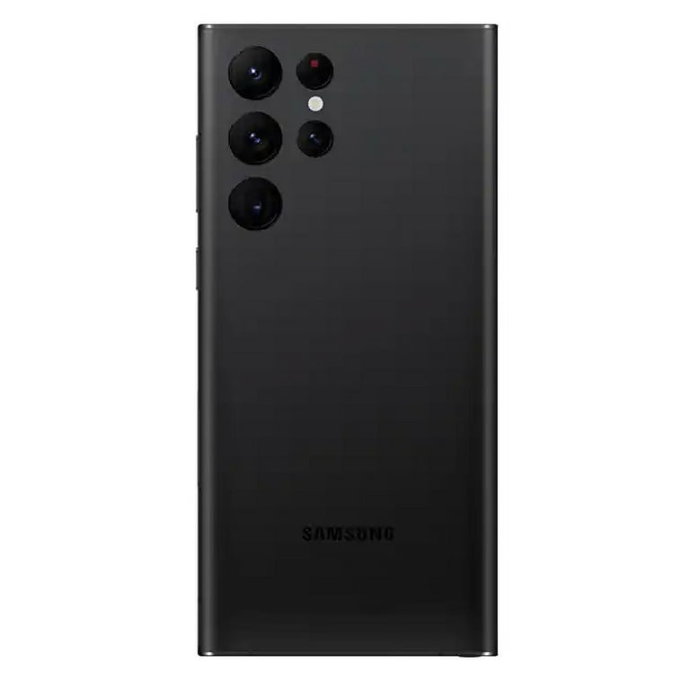 Samsung Galaxy S22 Ultra Unlocked 128GB Black, 8K Video