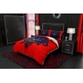 thumbnail image 4 of Ensemble de Literie Horror, Couette Rouge Ou Couette, Néon Gothique Medusa, Housse de Lit Gothique, 4 of 10
