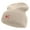 Birch, variant on Chinese Snake Character Embroidered 12 Inch Long Knitted Beanie - Black OSFM