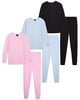 Black/Pink/Light Blue
