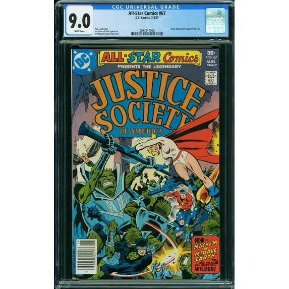 All-Star Comics #67 - CGC 9 Comic Book