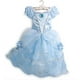 thumbnail image 3 of Vestido de hielo de manga corta de verano para niñas, disfraz de actuación de Halloween, 3 of 5