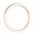 thumbnail image 2 of 1/4 Carat Round Diamond Wedding Band Ring in 14K Rose Gold (Ring Size 4.5) (I1-I2 Clarity), 2 of 4