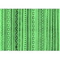 thumbnail image 1 of Ahgly Company Indoor Rectangle Abstract Emerald Green Modern Area Rugs, 7' x 10', 1 of 4