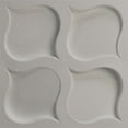 thumbnail image 5 of Ekena Millwork 19 5/8"W x 19 5/8"H Clover EnduraWall Decorative 3D Wall Panel, UltraCover Satin Hunt Club Green (Covers 2.67 Sq. Ft.), 5 of 6