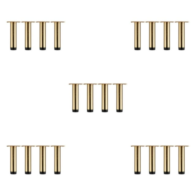 Speravity Patas de muebles Trigon fáciles de usar, 4 pack/lote, transforman sin esfuerzo los pies de los muebles Trigon, pies medios titanio Type2 NO2