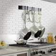 thumbnail image 1 of Enclume Design Products MPU-13O BDX 22 in. Rack it Up Wall Rack Utensil Bar with 6 Hooks, Bordeaux, 1 of 1