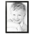 thumbnail image 2 of ArtToFrames 26" x 37" Honors Black with Silver Picture Frame, 26x37 inch Black Wood Poster Frame (WOM-5157), 2 of 7