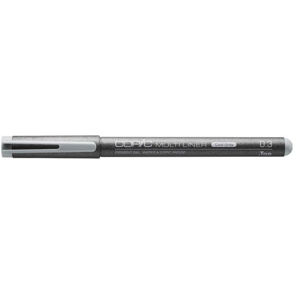 Copic Multiliner, Gray, .3mm